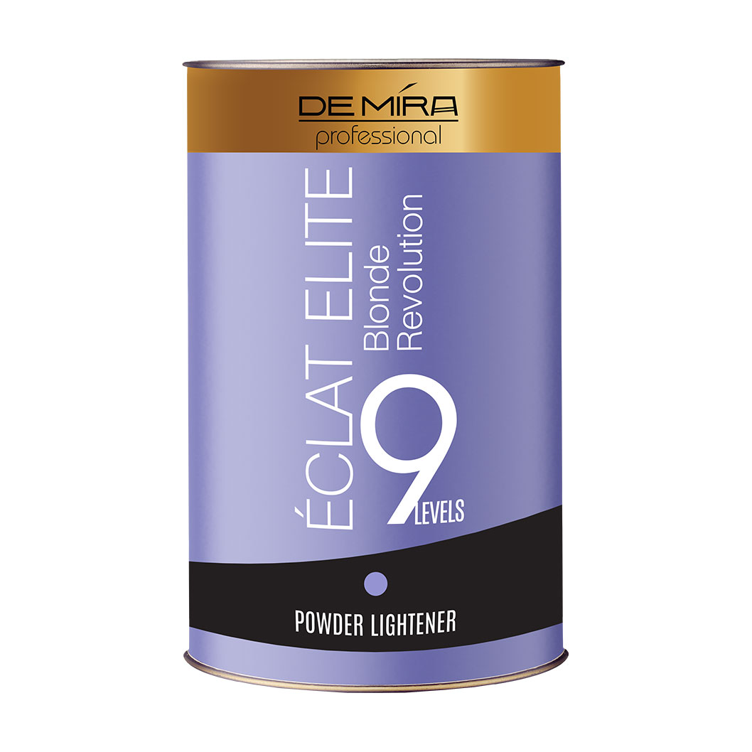 Освітлювальна пудра для волосся DeMira Professional Eclat Elite Blonde Revolution 9 Levels Powder Lightener, 700 мл